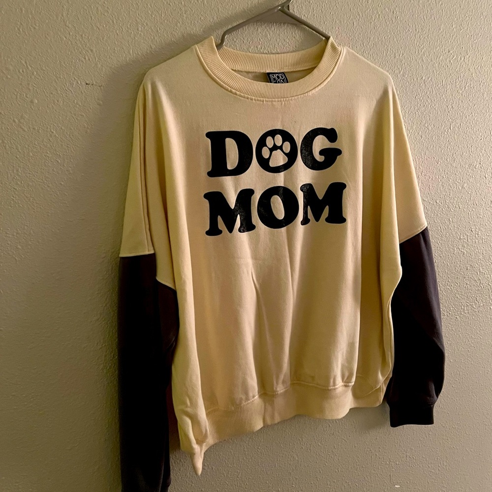 Oversized crewneck